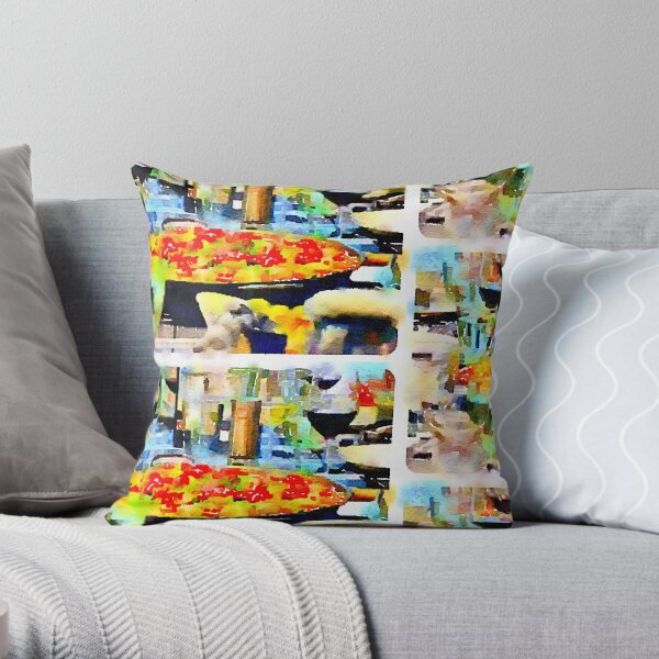Paella Throw Pillow