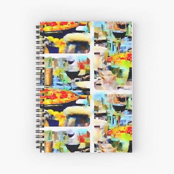 Paella Spiral Notebook