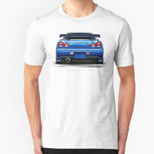 R34 GT-R Slim Fit T-Shirt