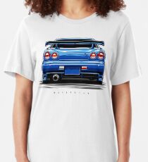 R34 GT-R Slim Fit T-Shirt