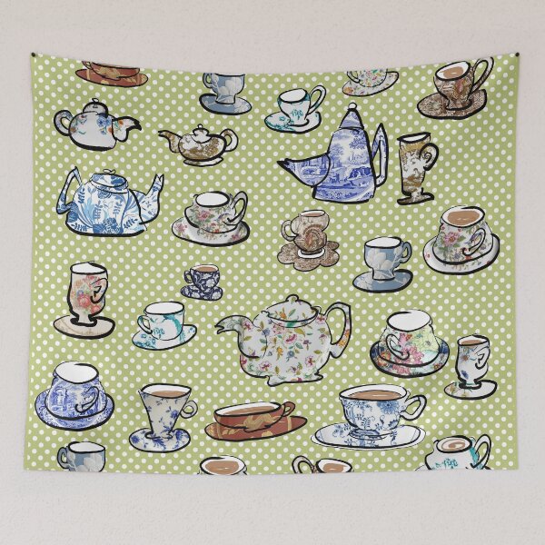 Item preview, Cartoony Cuppa designed and sold by jennyjeffries.