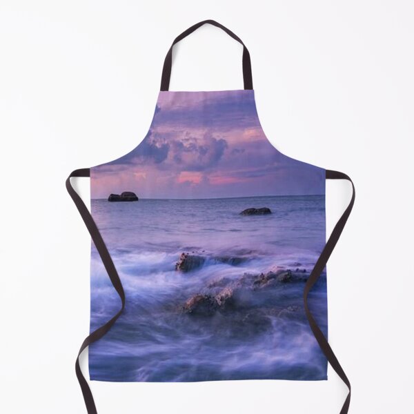 Item preview, Magical beach view and with blue waves designed and sold by Durgaa D.