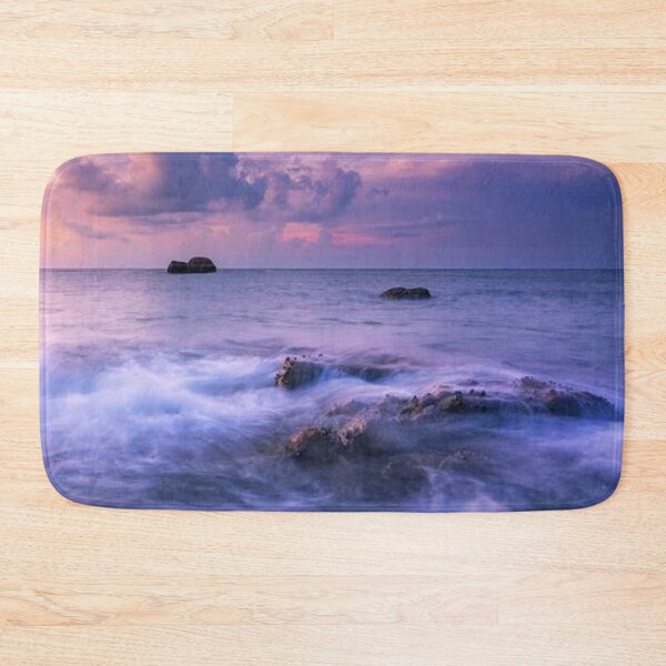 Item preview, Magical beach view and with blue waves designed and sold by Durgaa D.