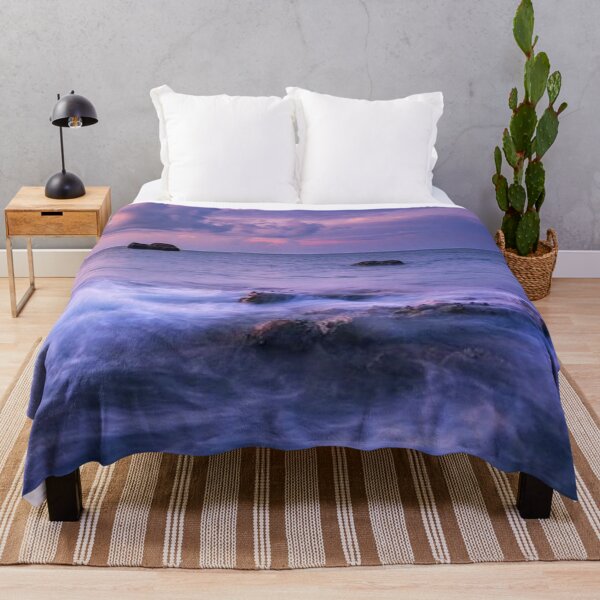 Item preview, Magical beach view and with blue waves designed and sold by Durgaa D.