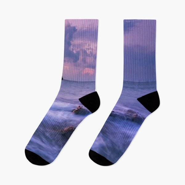 Item preview, Magical beach view and with blue waves designed and sold by Durgaa D.
