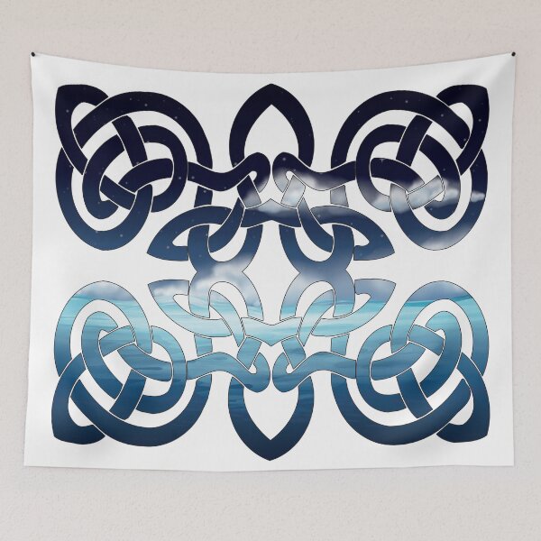 Item preview, Ocean Evening Mist Celtic Knot designed and sold by damonasplace.
