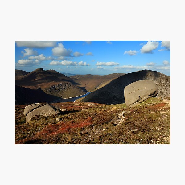On Slieve Binnian North Tor Photographic Print