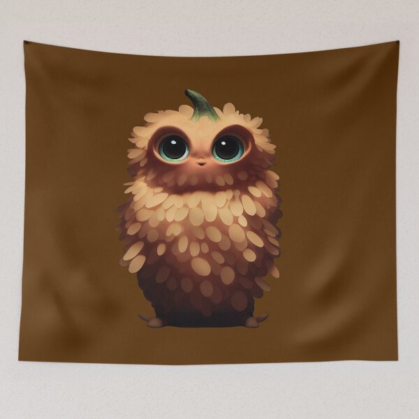 Item preview, Feathered Halloween Monster Creature 2 designed and sold by Juliascutecornr.
