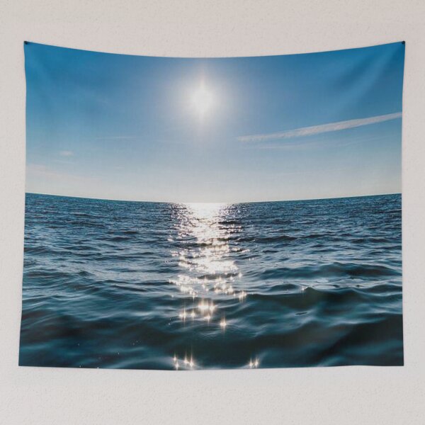 Item preview, Beautiful ocean view and with blue waves designed and sold by Durgaa D.