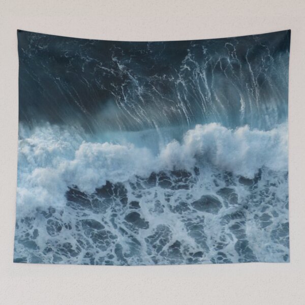 Item preview, Beautiful ocean view and with blue waves designed and sold by Durgaa D.