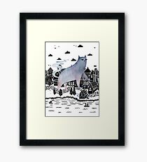 Der Nebel Gerahmtes Wandbild