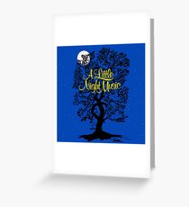 A Little Night Music Greeting Card