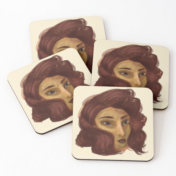 Item preview, Woman with Short Brown Hair designed and sold by derpy-eyes-.