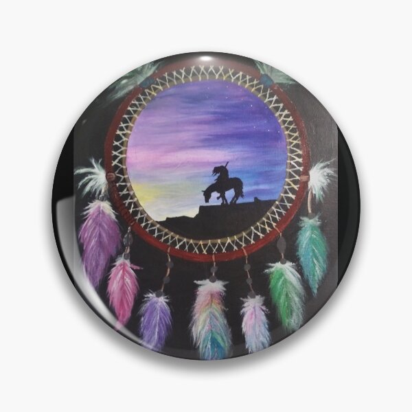 Item preview, End of the trail dream catcher designed and sold by mkfloriomanning.