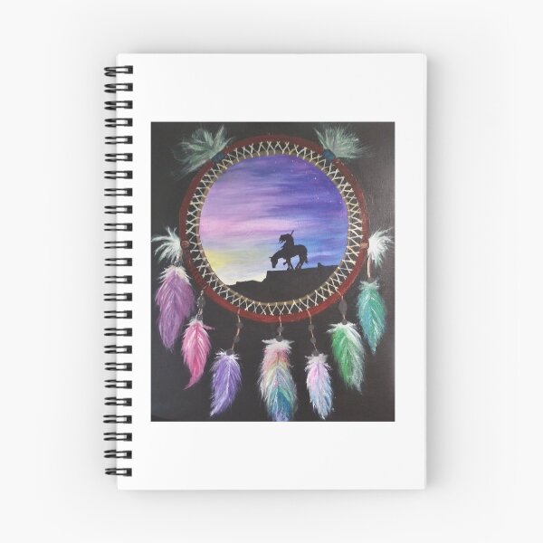 Item preview, End of the trail dream catcher designed and sold by mkfloriomanning.