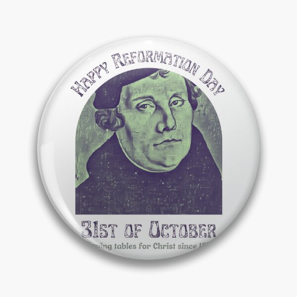 Artikelvorschau, Glücklicher Reformationstag Sünder gerettet durch Gnade Reformationstag 31. Oktober entworfen und verkauft von 18thCircusCat.