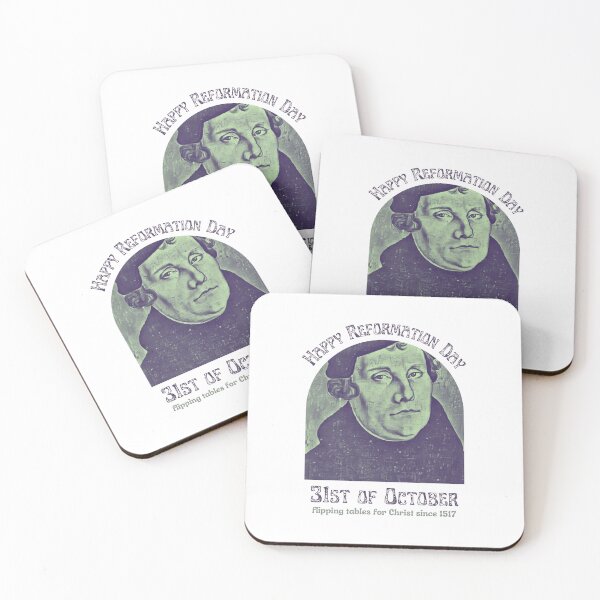Item preview, Happy Reformation Day Sinners Saved By Grace Reformation Day October 31st designed and sold by 18thCircusCat.
