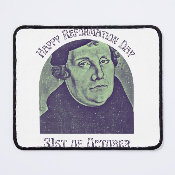 Item preview, Happy Reformation Day Sinners Saved By Grace Reformation Day October 31st designed and sold by 18thCircusCat.
