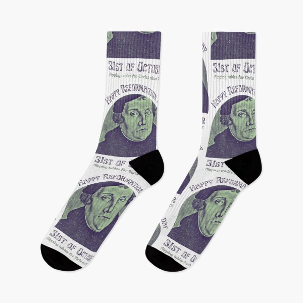 Item preview, Happy Reformation Day Sinners Saved By Grace Reformation Day October 31st designed and sold by 18thCircusCat.