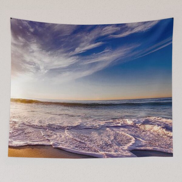 Item preview, Beautiful ocean view and with blue waves designed and sold by Durgaa D.
