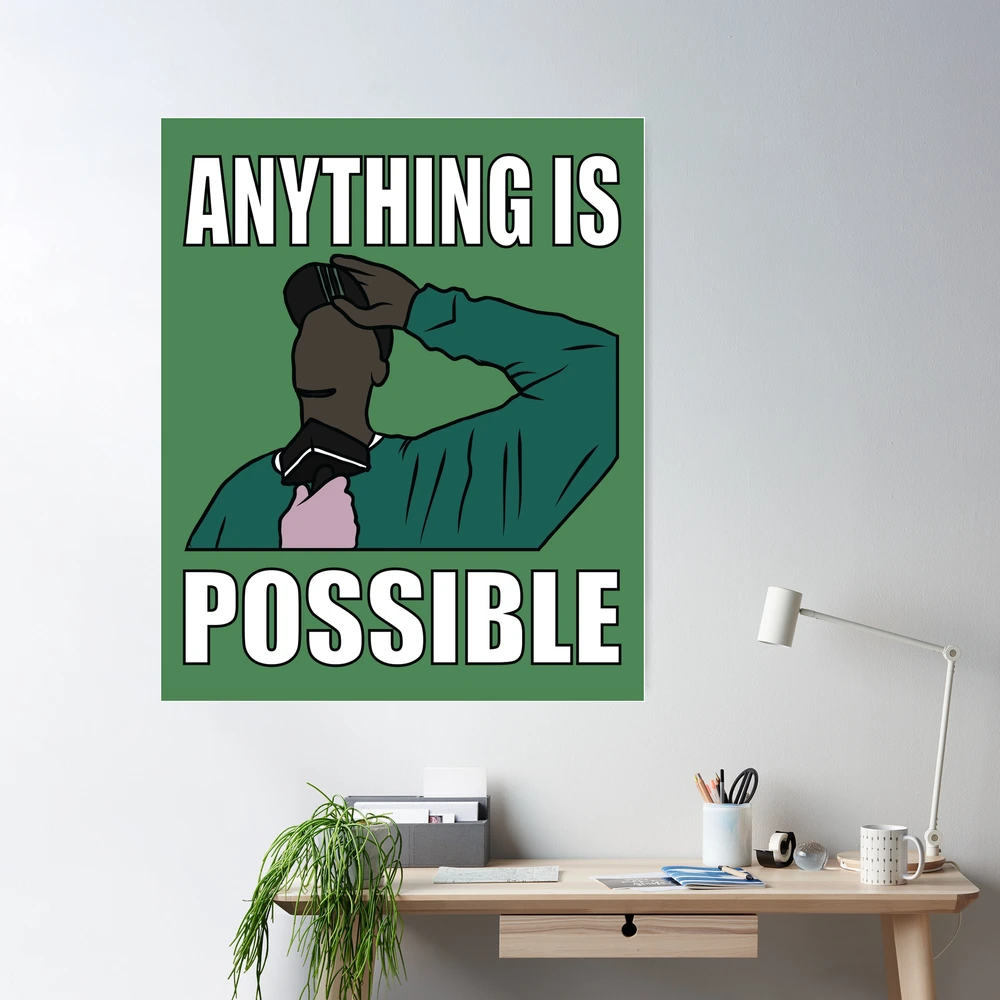 Kevin Garnett Anything Is Possible | Art Board Print