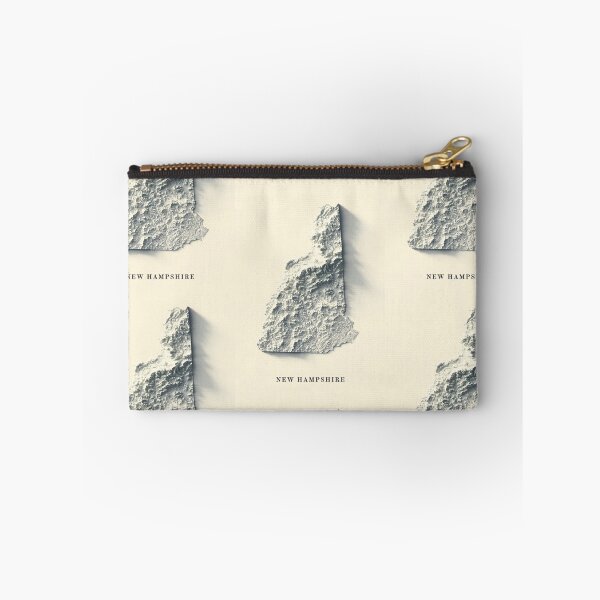 Item preview, New Hampshire, USA Shaded Relief Map 3D digitally-rendered designed and sold by ThinkAboutMaps.