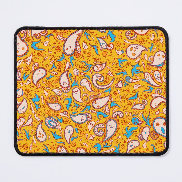 Item preview, Paisley Ghosts in Tanager designed and sold by rikkuriffic.