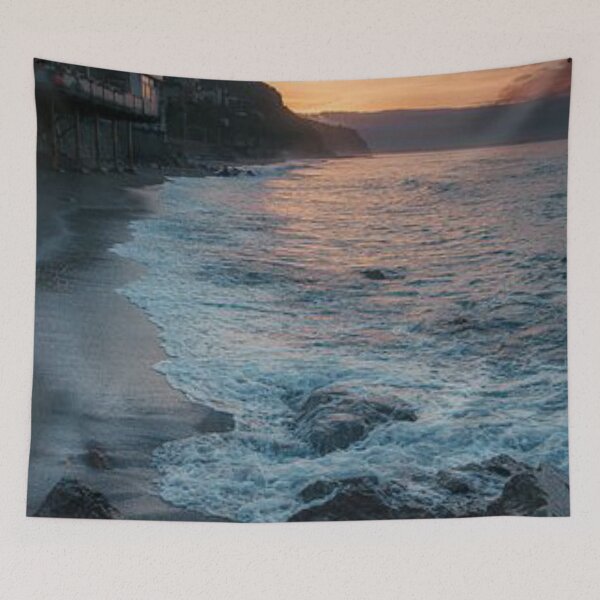 Item preview, Beautiful ocean view and with blue waves designed and sold by Durgaa D.