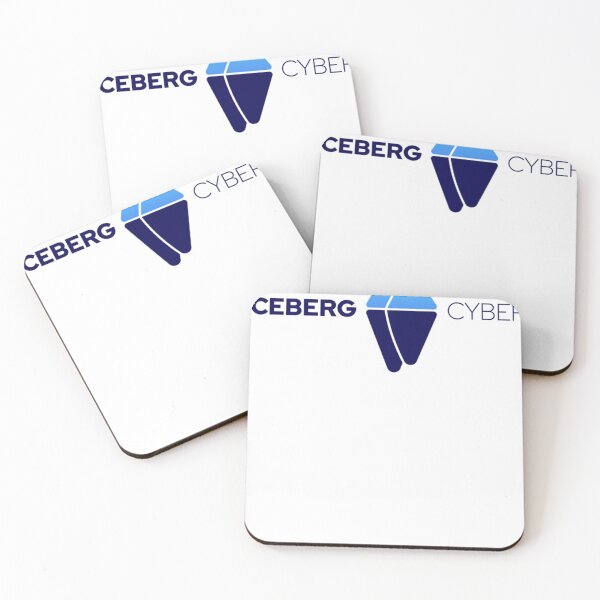Item preview, Iceberg - Logo + Words - Horizontal Blue  designed and sold by jefferyholder.