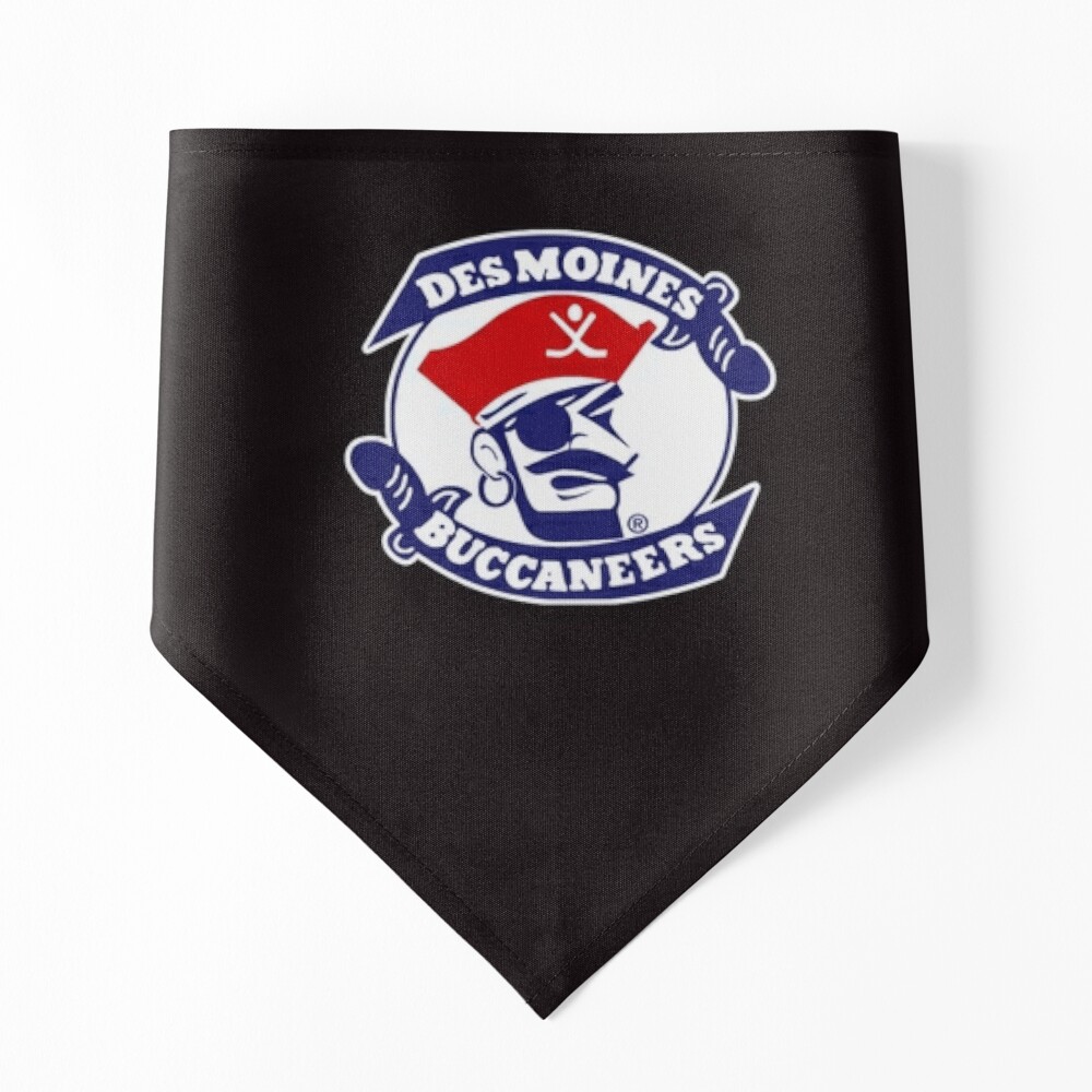 des moines buccaneers american  Sticker for Sale by JozlynnCraynev