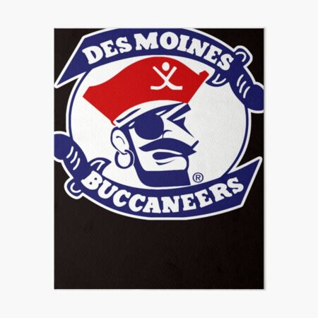 Des Moines Buccaneers  Art Board Print for Sale by fziozazxrgz82