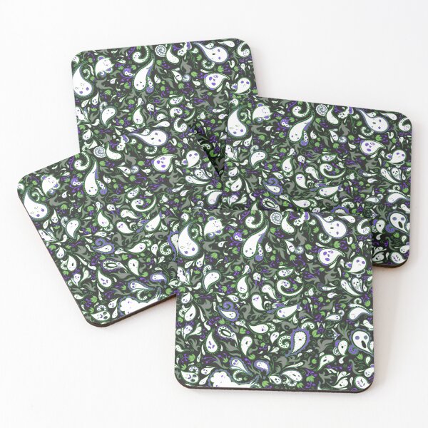 Item preview, Paisley Ghosts in Bug Juice designed and sold by rikkuriffic.