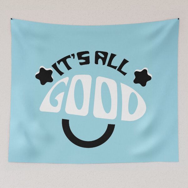 Item preview, It's All Good (Blue) designed and sold by Rose creates  stuff.