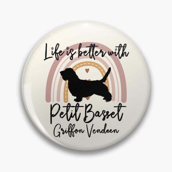 Item preview, Petit Basset Griffon Vendeen Dog Rainbow Aesthetic Boho designed and sold by rafaeltto.