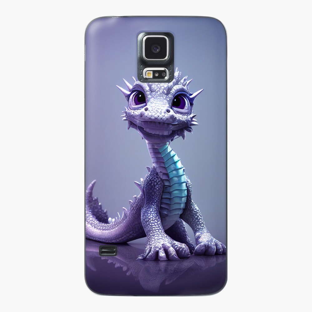 A4 Print - Galaxy Dragon Purple - swinis-place