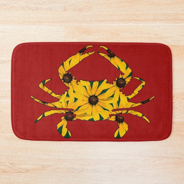 Item preview, Black Eyed Susan Crab (Red) designed and sold by Zia Frazier.