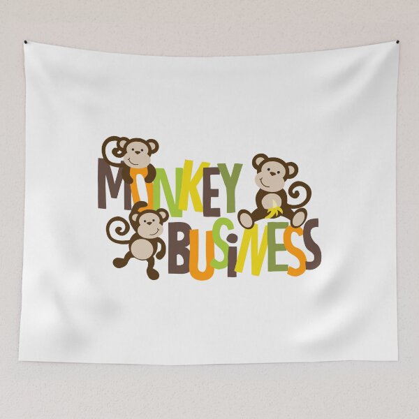 Item preview, Monkey Business designed and sold by fun-times-store.