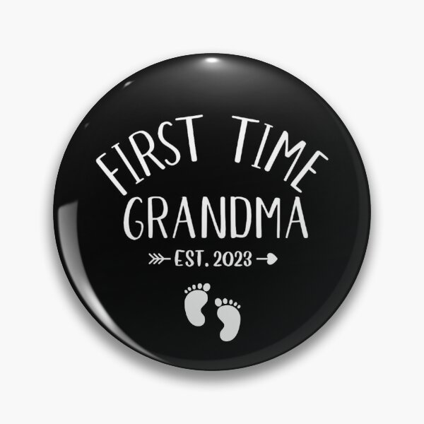 Item preview, First Time Grandma Est. 2023 designed and sold by letsgoh.