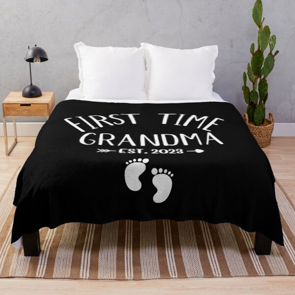 Item preview, First Time Grandma Est. 2023 designed and sold by letsgoh.