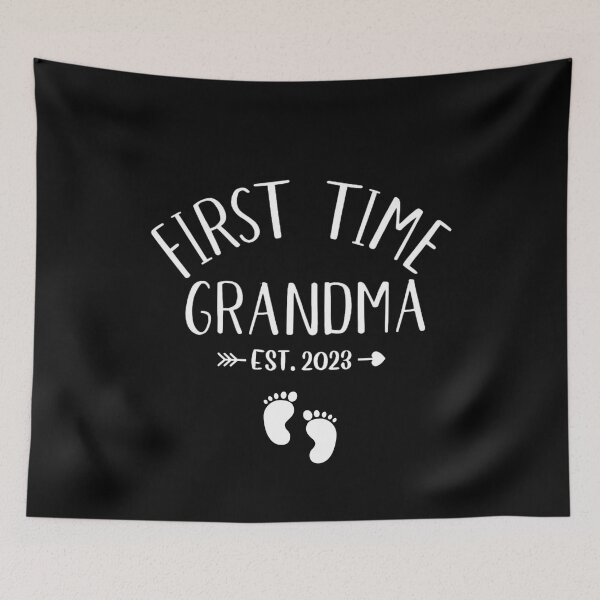 Item preview, First Time Grandma Est. 2023 designed and sold by letsgoh.