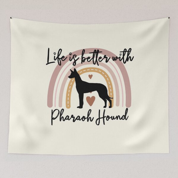 Item preview, Pharaoh Hound Dog Rainbow Aesthetic Boho designed and sold by rafaeltto.