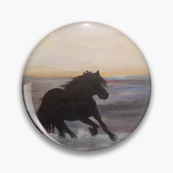 Item preview, Horse Sunset Beach Run designed and sold by mkfloriomanning.