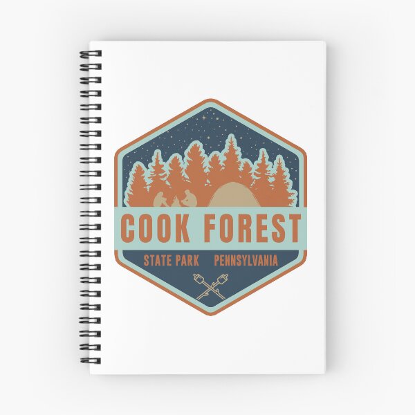 Item preview, Cook Forest State Park Hexagon Logo designed and sold by VanyaKar.