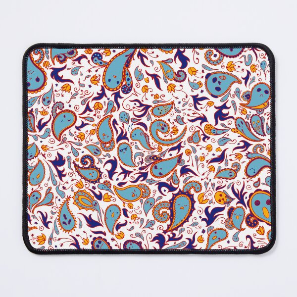 Item preview, Paisley Ghosts in Primary designed and sold by rikkuriffic.