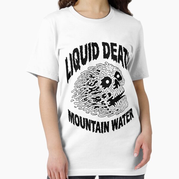 Item preview, Liquid Death is a canned-water company  Sticker designed and sold by Lakishilliams.