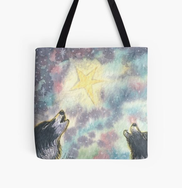 Artikel-Vorschau von Carol Howling, Border Collie Hunde Carol singen, Weihnachten, designt und verkauft von SusanAlisonArt.