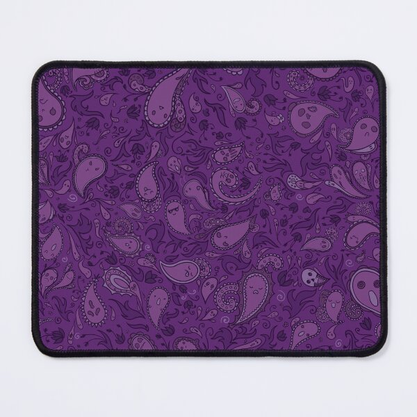 Item preview, Paisley Ghosts in Plum designed and sold by rikkuriffic.