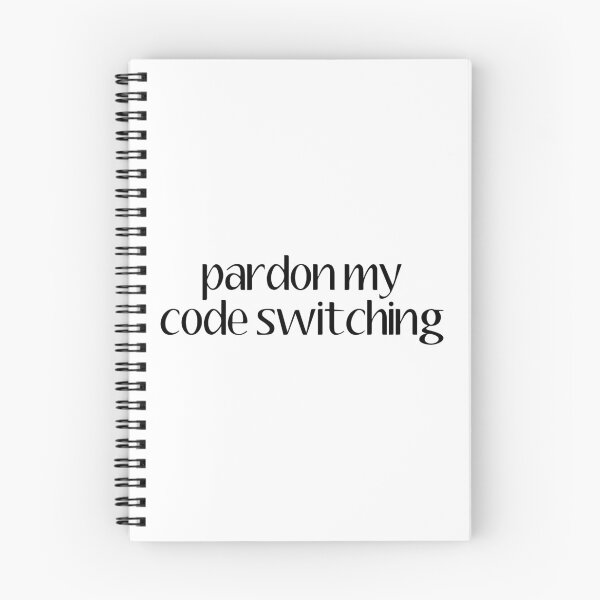 Item preview, Pardon my code switiching | Linguistics designed and sold by gembers.