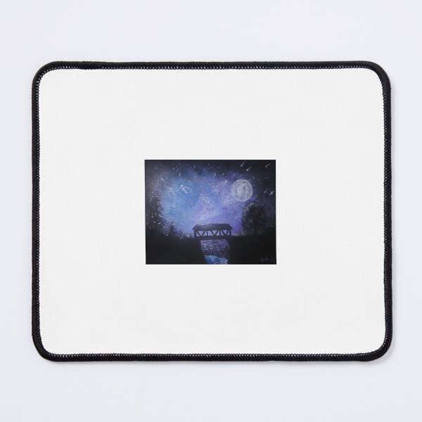 Item preview, Moonlit Covered Bridge designed and sold by mkfloriomanning.