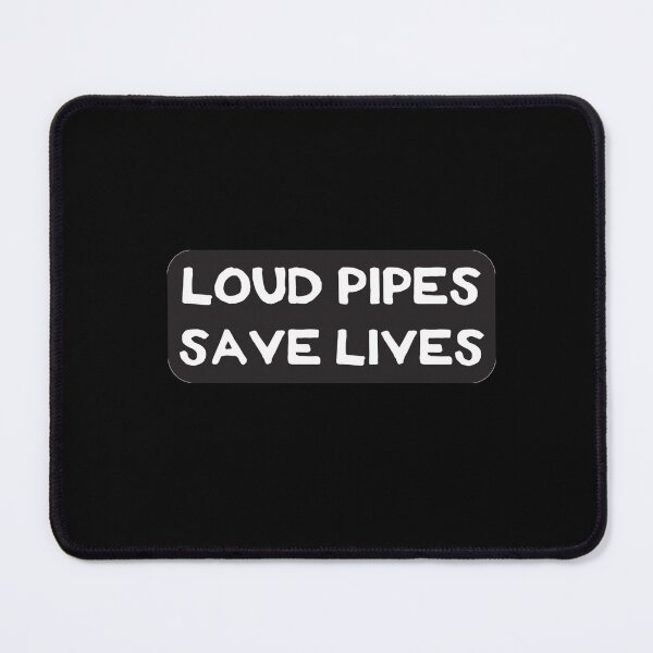 Item preview, Loud Pipes Save Lives Cool Motorcycle Or Funny Helmet Stickers And Bikers Gifts Sticker designed and sold by JosepjhLewis.